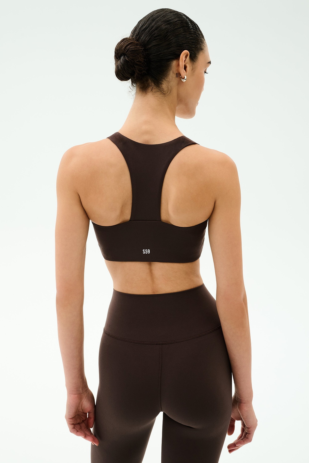 Sara Airweight Bra - Dark Chocolate – SPLITS59