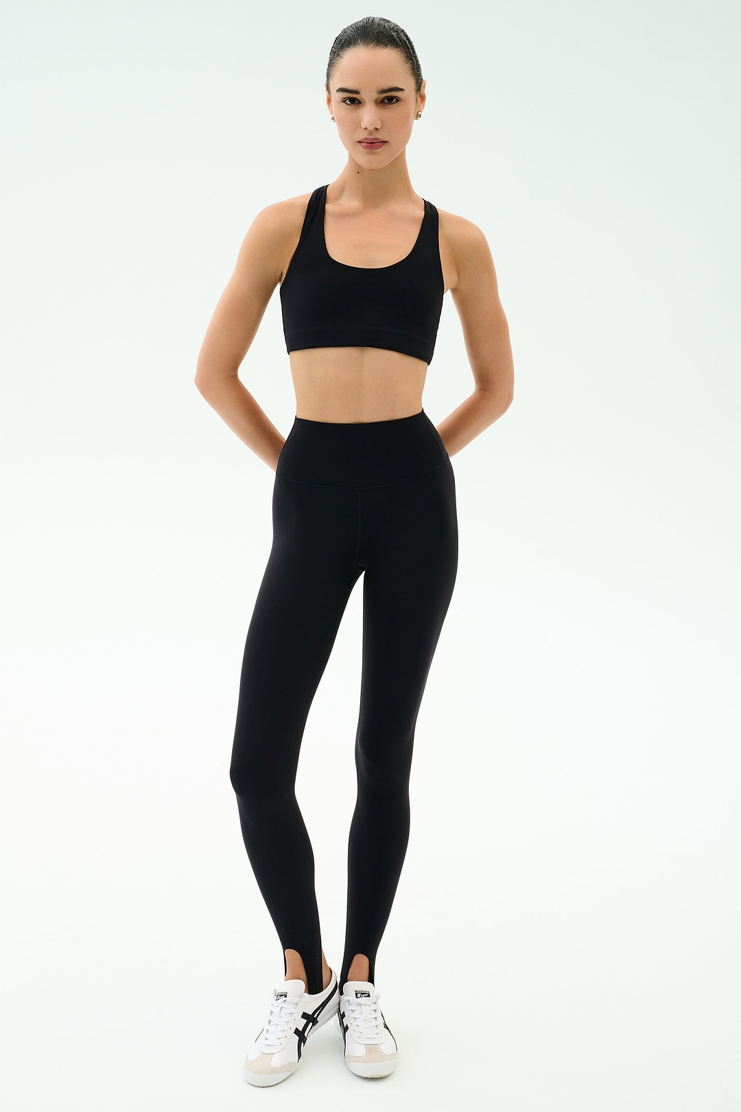 River High Waist Airweight Stirrup - Black – SPLITS59