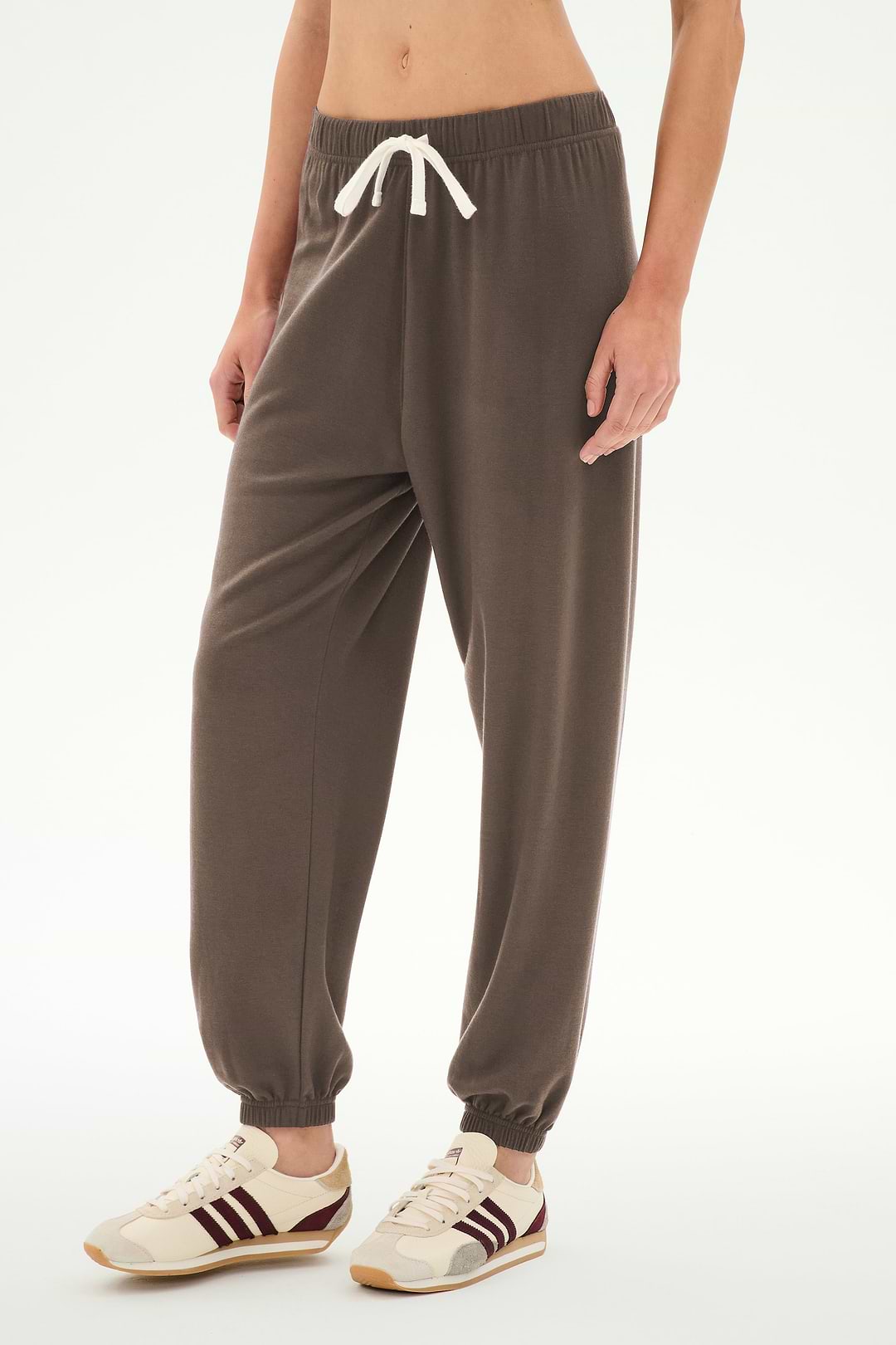 Andie Oversized Fleece Sweatpant - Lentil – SPLITS59