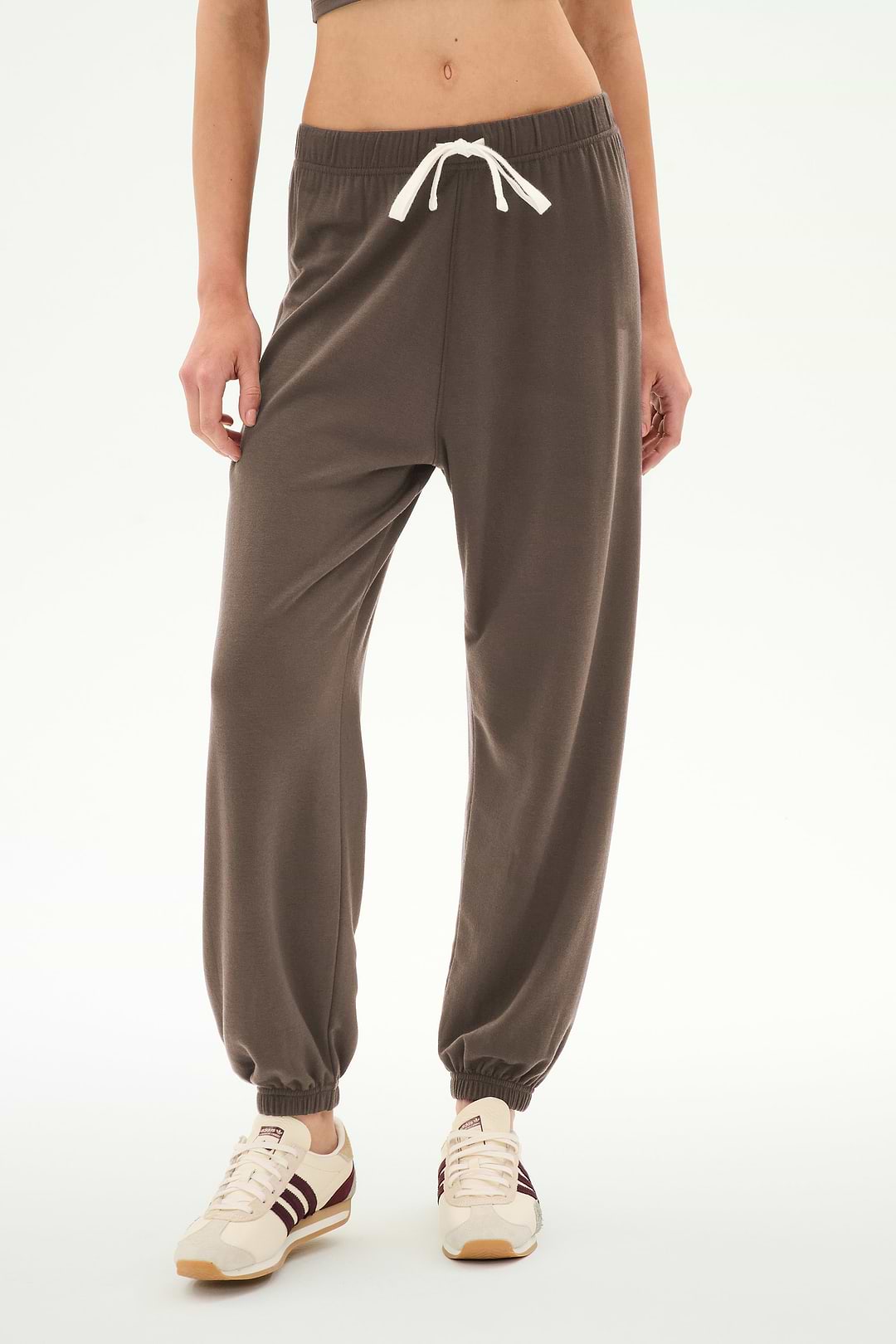 Andie Oversized Fleece Sweatpant - Lentil – SPLITS59