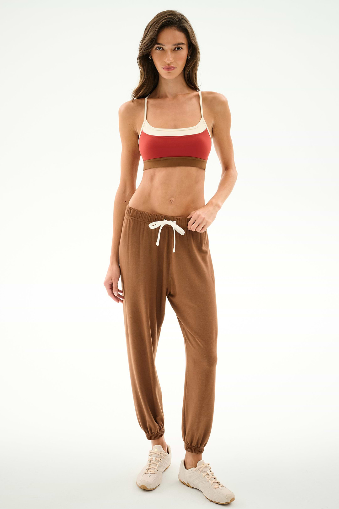 Andie Oversized Fleece Sweatpant - Toffee – SPLITS59