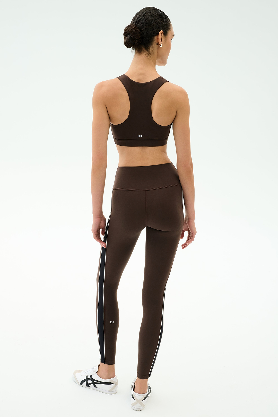Lexi Rigor Bra - Dark Chocolate/Black – SPLITS59