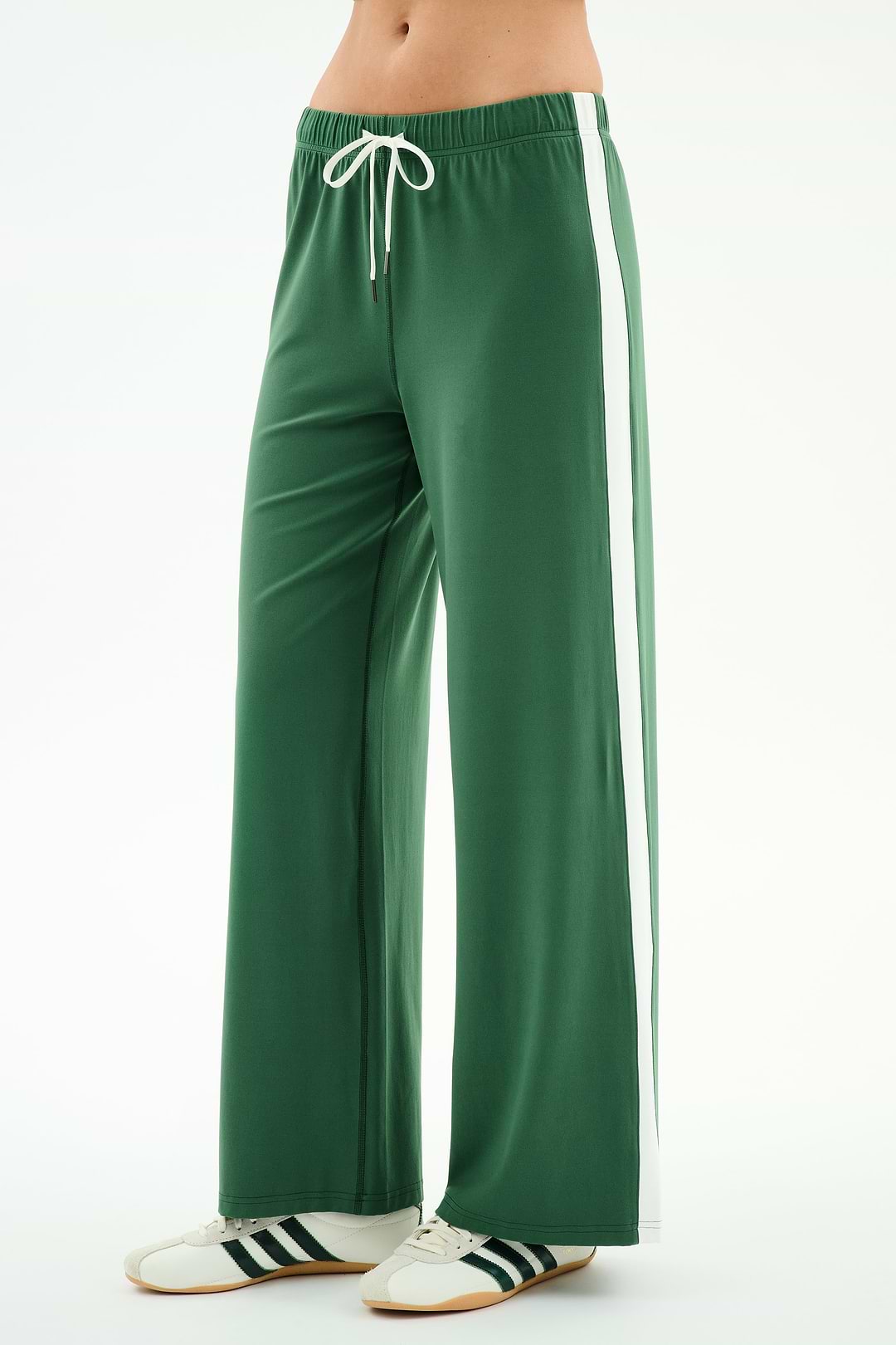 Willow Airweight Wide Leg - Arugula/White – SPLITS59