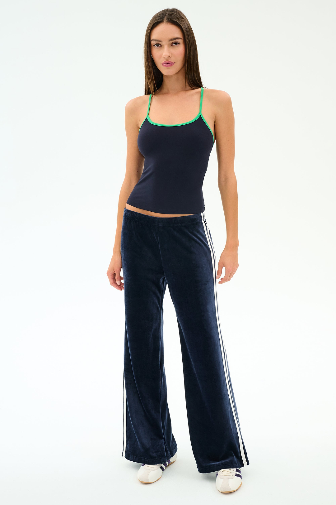 Heritage Velour Pant - Indigo/White – SPLITS59