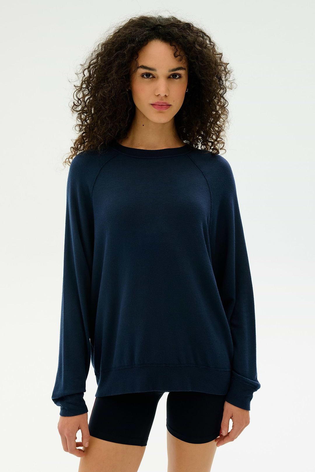 Andie Fleece Sweatshirt - Indigo – SPLITS59