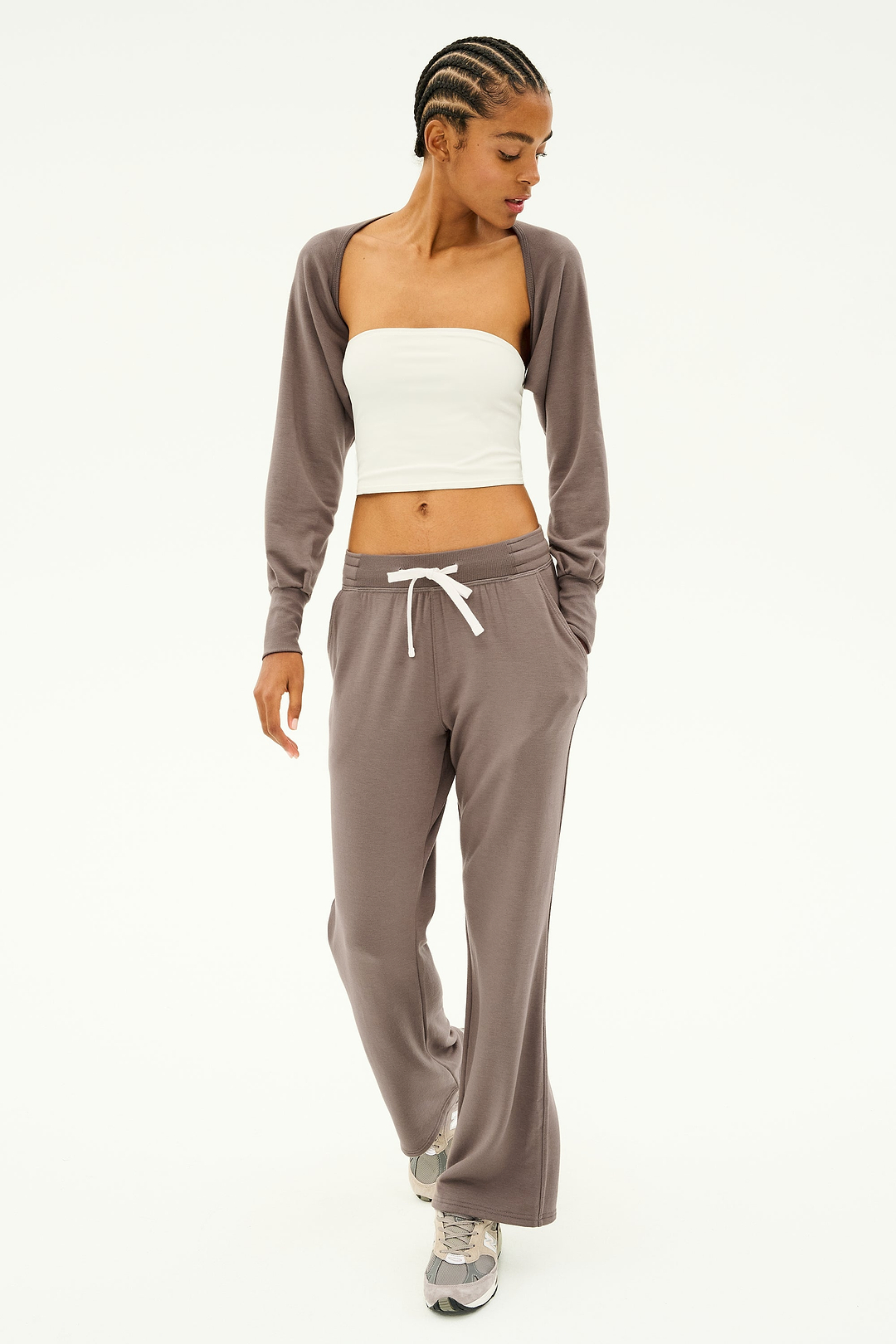 Raven Fleece Full Length Sweatpant - Lentil – SPLITS59