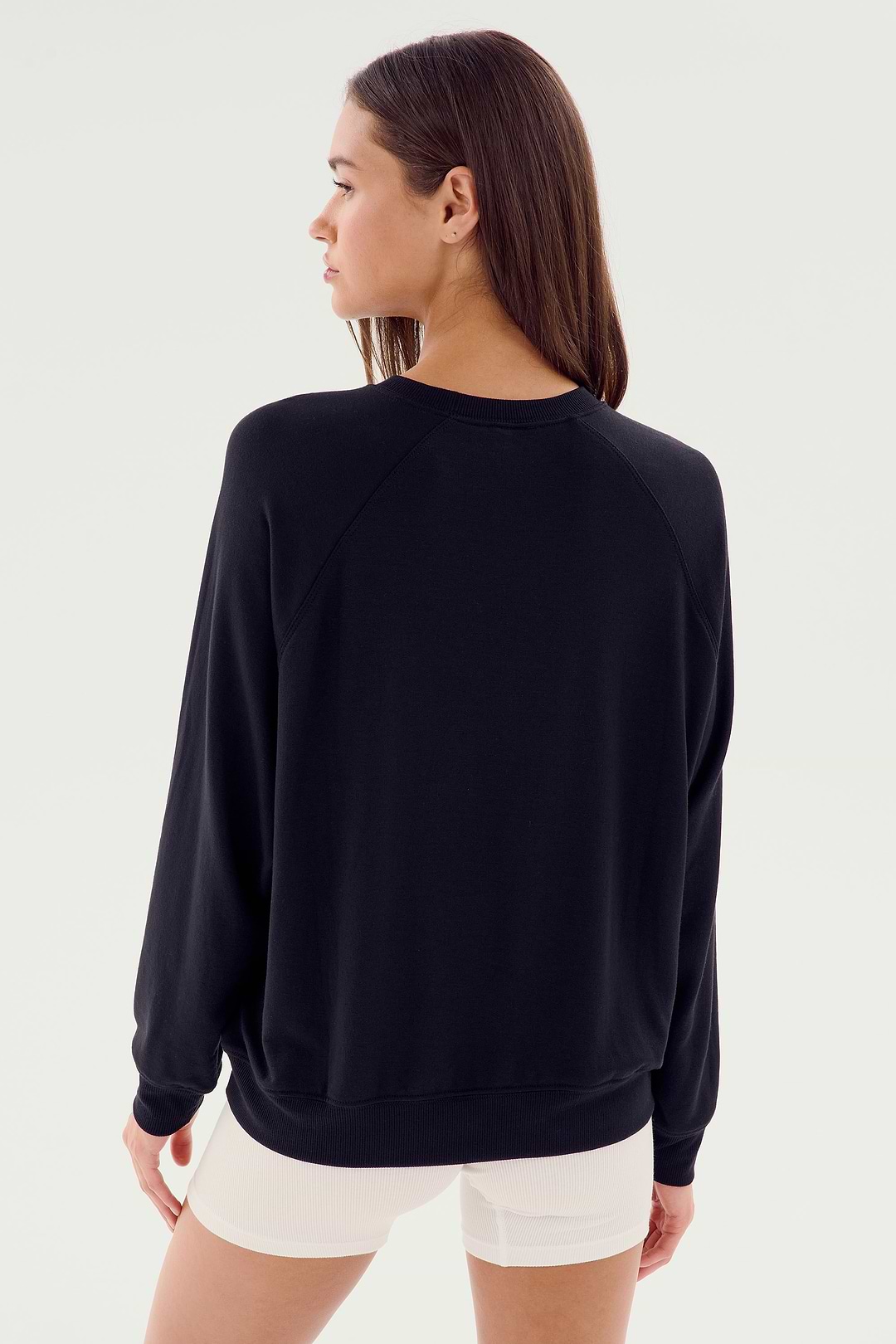 Andie Fleece Sweatshirt - Black – SPLITS59