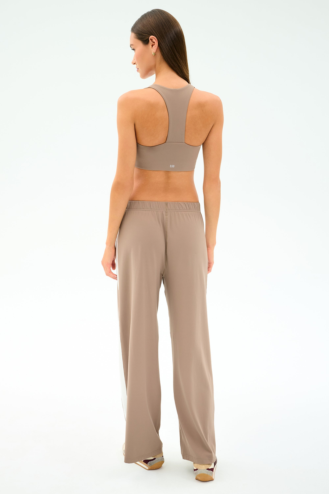 Willow Airweight Wide Leg - Latte/White – SPLITS59