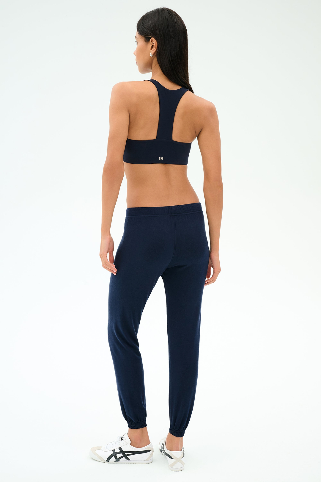 Sonja Fleece Sweatpant - Indigo – SPLITS59