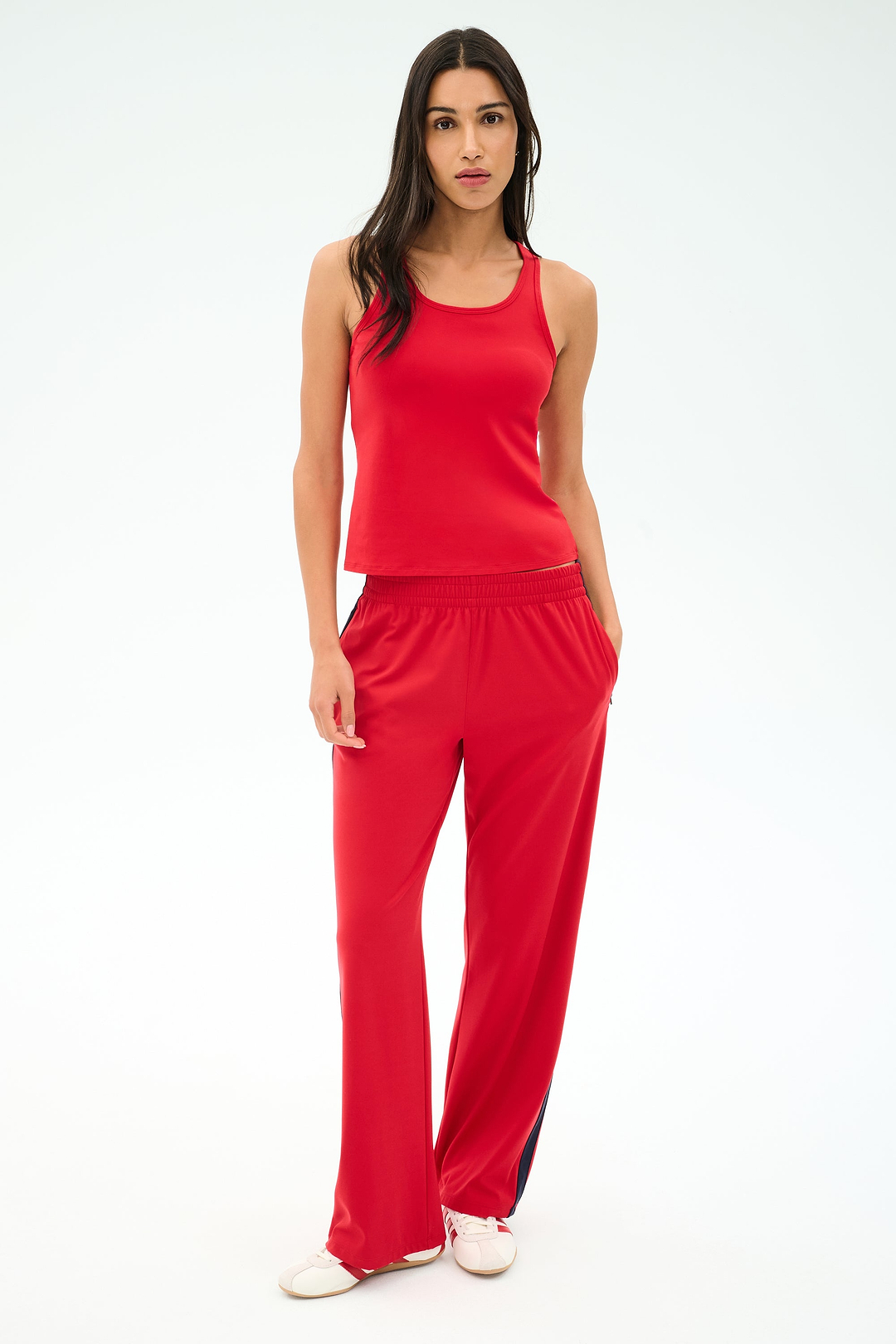 Mel Airweight Lite Tank - Pirate Red – SPLITS59