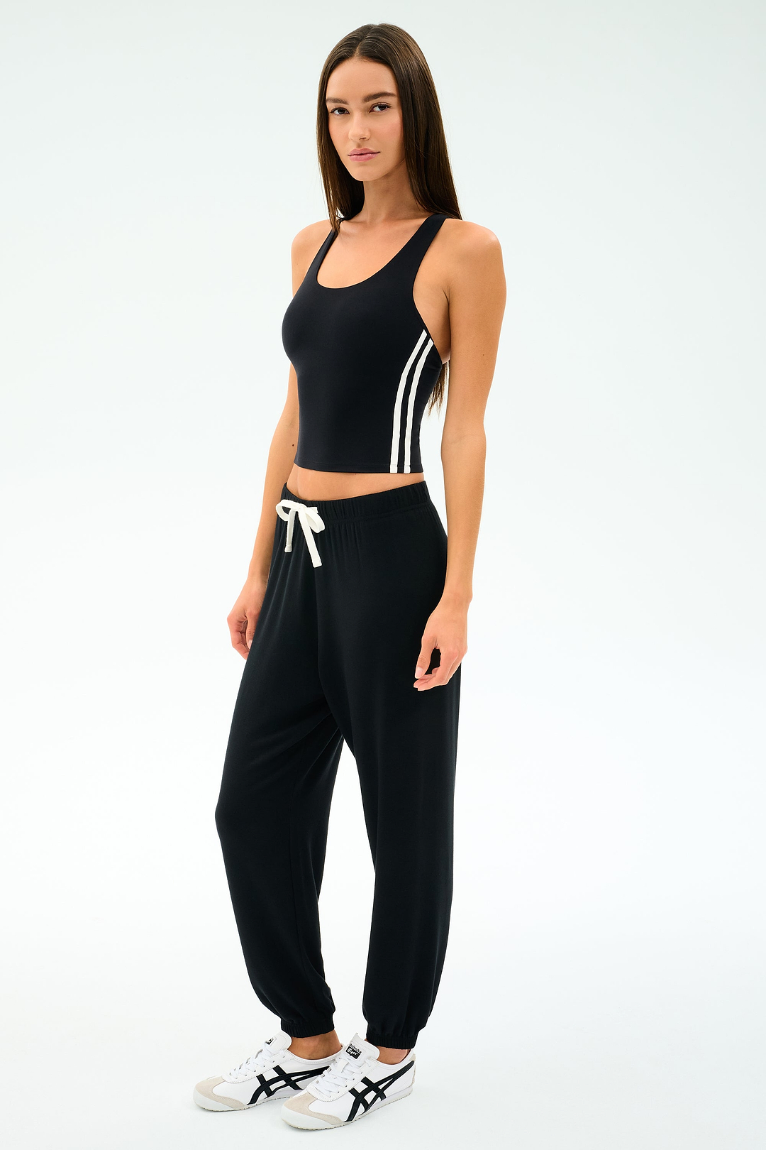 Ella Airweight Tank - Black/White – SPLITS59