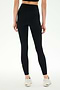 Model wearing SPLITS59 Airweight High Waist Legging in Black with white sneakers, shown from the back against a plain white background—ideal for hot yoga sessions.