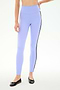 Model wears SPLITS59 Ella High Waist Airweight 7/8 leggings in Purple Haze/Black with black ballet flats, standing against a plain white background.