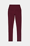 The SPLITS59 Airweight High Waist 7/8 Pocket Legging in Dark Cherry, featuring curved seam details and crafted from luxuriously soft Airweight fabric, is displayed lying flat on a white background.