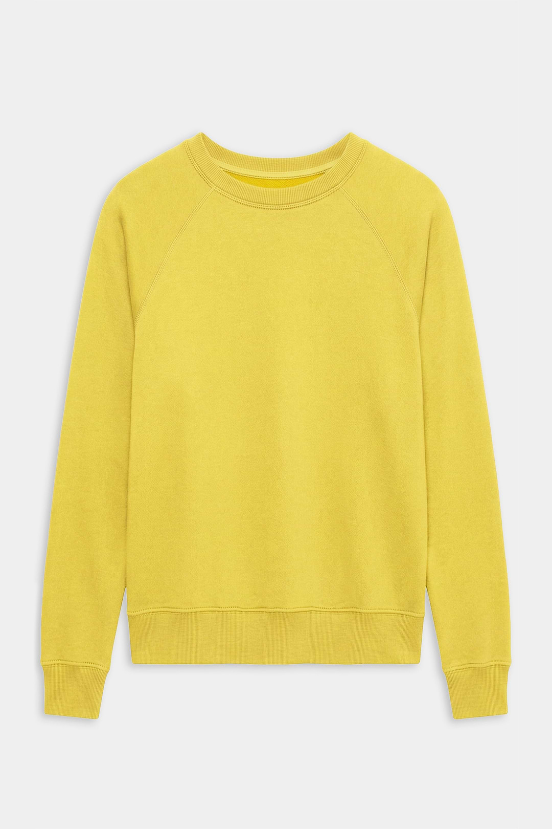 Andie Oversized Fleece Sweatshirt - Bright Yellow – SPLITS59
