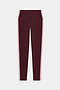 SPLITS59 Clare High Waist Rigor 7/8 leggings in Dark Cherry/Blush, featuring a high-waisted fit and light pink contrast side stripes, displayed flat against a white background.
