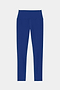 SPLITS59 Dual High Waist Airweight 7/8 Legging in cobalt with a white waistband features a high-waisted design, ideal for hot yoga. Displayed on a white background.