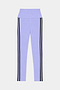 SPLITS59 Ella High Waist Airweight 7/8 leggings in Purple Haze/Black feature two black vertical stripes down each leg, shown on a white background.