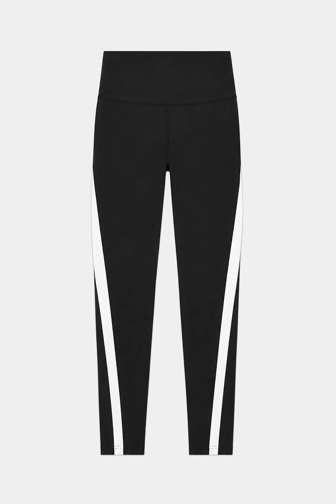 Miles High Waist Rigor 7/8 - Black/White – SPLITS59