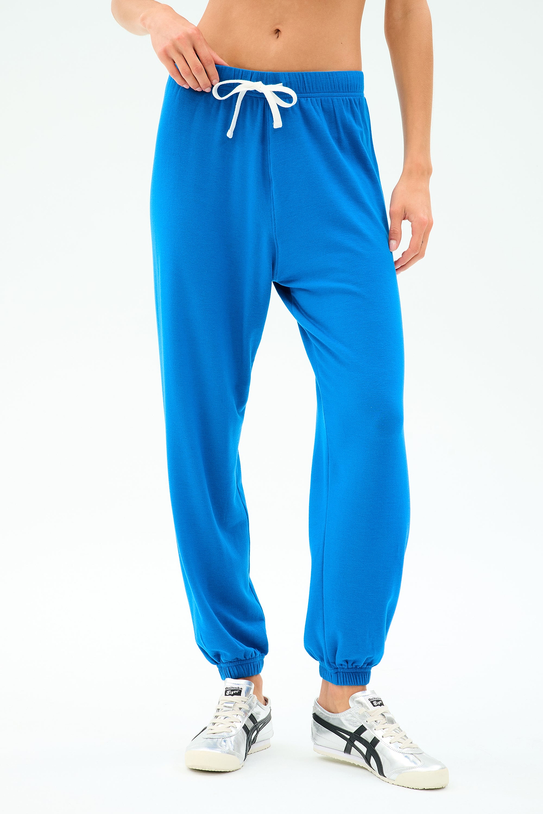 Andie Oversized Fleece Sweatpant - Classic Blue – SPLITS59
