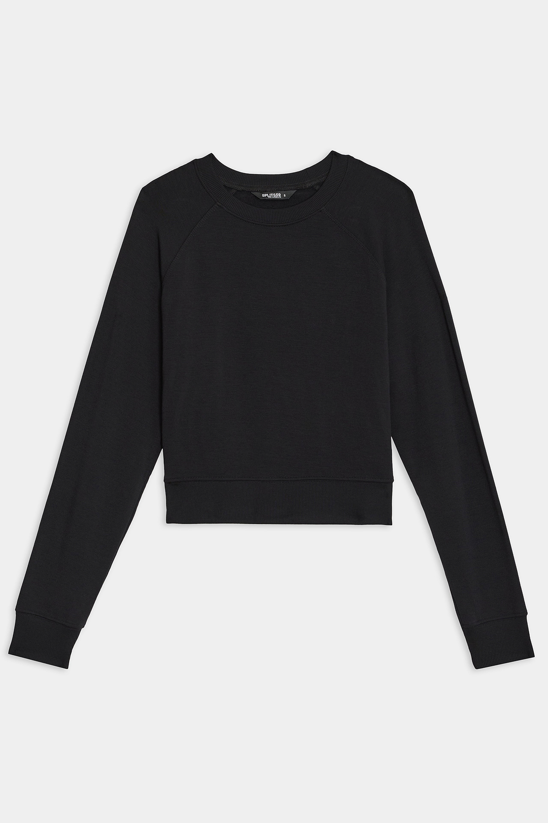 Brooks Fleece Long Sleeve Sweatshirt - Black – SPLITS59