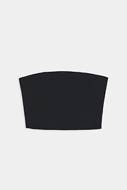 Hazel Airweight Crop Bandeau by SPLITS59 isolated on a white background.