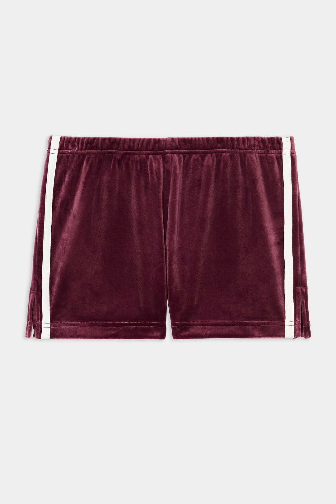 Heritage Velour Short - Dark Cherry/White – SPLITS59