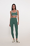 Bianca High Waist Rigor 7/8 - Black/White