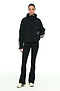 Maeve Puffer Jacket - Black/Creme