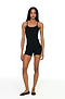 Airweight 3.5" Short Jumpsuit - Black