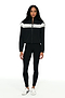 Morrison Nylon Twill Track Jacket - Black/Creme