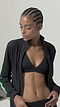 Max Rigor Track Jacket - Black/Chartreuse