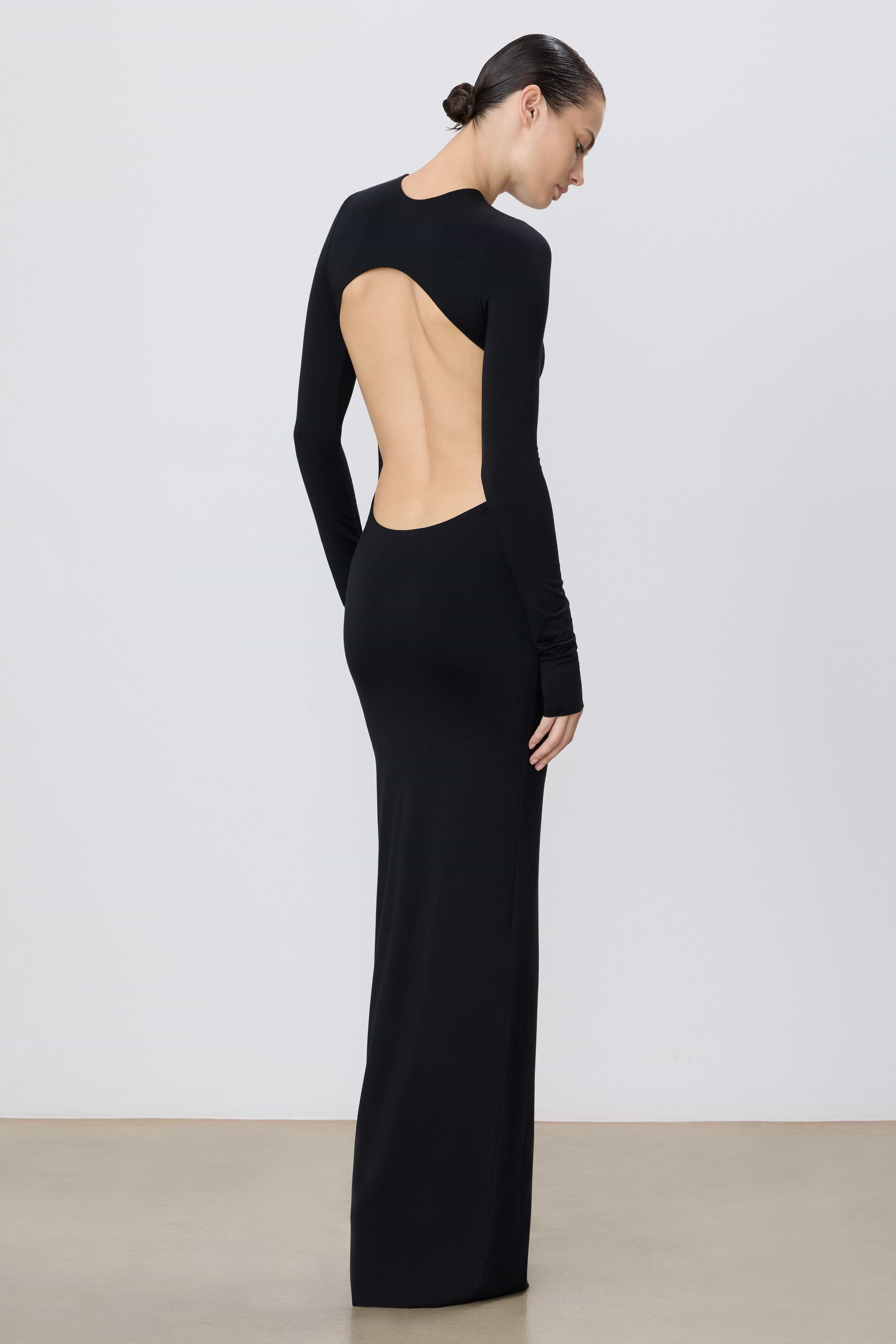 Stella Maxi Dress | Soft Jersey | Black Stella Maxi Dress | Soft Jersey | Black