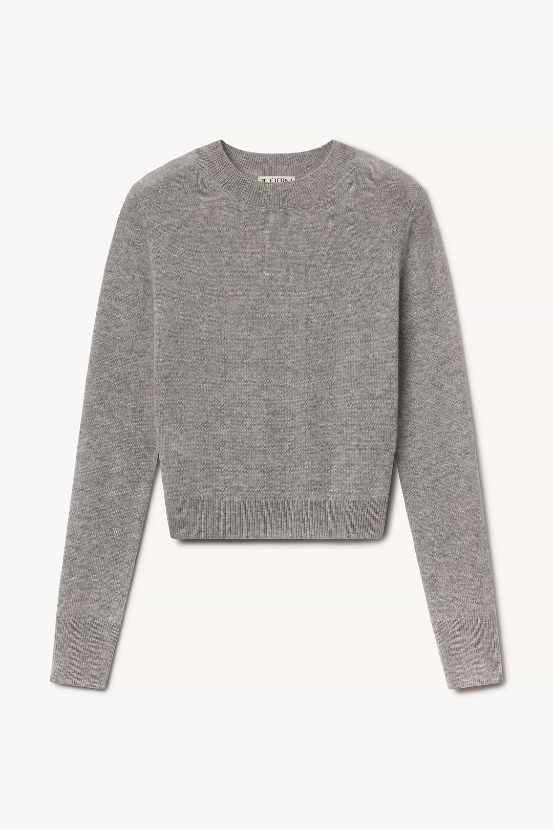 Francis Sweater | Midweight Cashmere | Heather Grey
