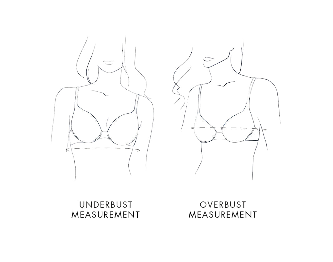 Guide des tailles de soutien-gorge