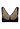 Back cutout view of HA black modal/viscose/tencel Soft Cup Bra