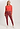 Full-body view of a women model wearing HA graphic marble microfibre Leggings