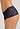 Close-up view of a women model wearing HA deep navy modal/viscose/tencel Full Brief