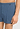 Close-up view of a men model wearing HA tanzanite melange modal/viscose/tencel Boxers