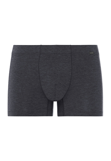 Front cutout view of HA charcoal melange modal/viscose/tencel Pants