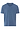 Front cutout view of HA tanzanite melange modal/viscose/tencel S/SLV Shirt V-Neck