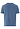 Back cutout view of HA tanzanite melange modal/viscose/tencel S/SLV Shirt V-Neck