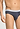General view of a men model wearing HA stormy gray/tanzanite cotton Briefs 2Pack