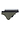 Front cutout view of HA charcoal art / smokey olive cotton Briefs 2Pack