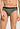 General view of a men model wearing HA charcoal art / smokey olive cotton Briefs 2Pack