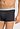 General view of a men model wearing HA charcoal art / smokey olive cotton Pants 2Pack