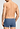 General view of a men model wearing HA stormy gray/tanzanite cotton Pants 2Pack