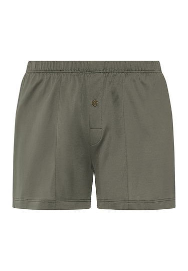 Front cutout view of HA smokey olive cotton Boxers