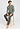Full-body view of a men model wearing HA shadow cotton L/SLV Henley Shirt