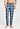 Front view of a men model wearing HA pacific squares cotton Long Pants